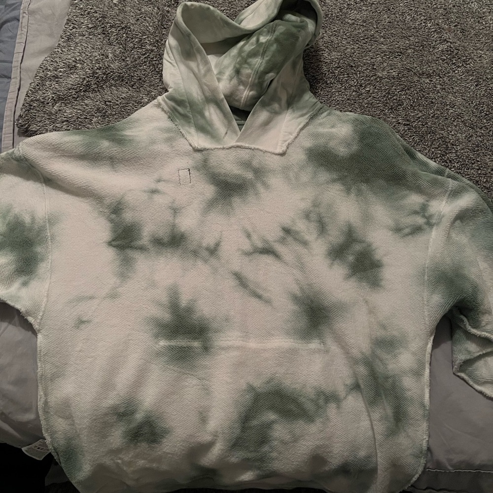 Nike Women’s  Oversized green and white hoodie - Picture 5 of 5